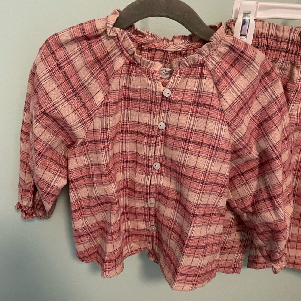 ZARA PLAID MATCHING SET - Picture 5 of 9